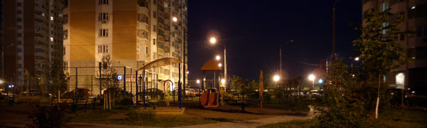 освещение дворовой детской площадки