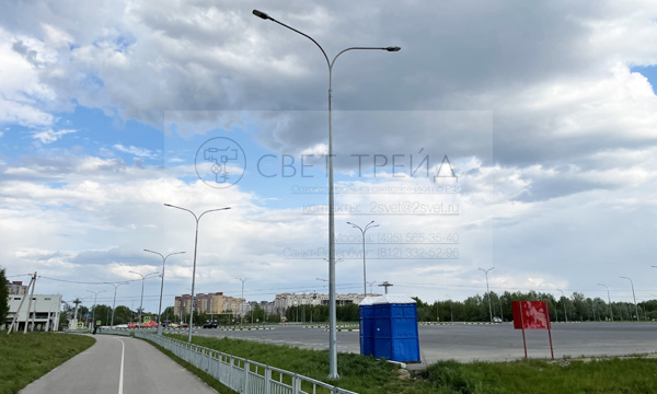 Пример использования опор СФГ-400(90)-9,0